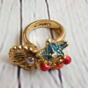 Betsey Johnson Jewelry - Betsey Johnson Under the Sea Crab Ring 8 Betsey Johnson Jewelry - Betsey Johnson Under the Sea Crab Ring 8